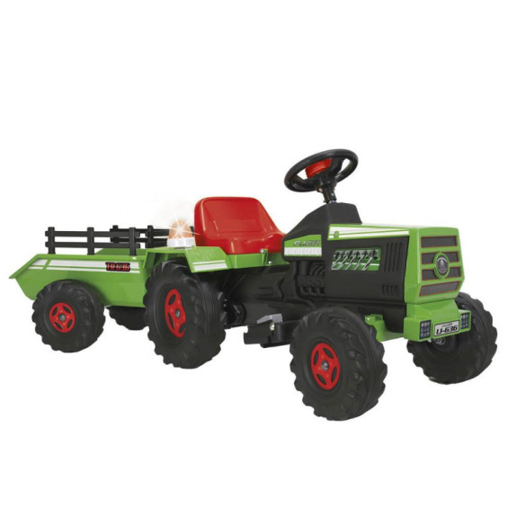 Injusa Tractor Mercedes Remolque 6V - 8410964006369