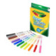 Crayola 12 Rotuladores Súper Punta Lavables
