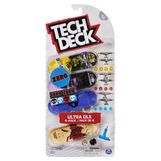 Tech Deck 4 Pack Varios Modelos