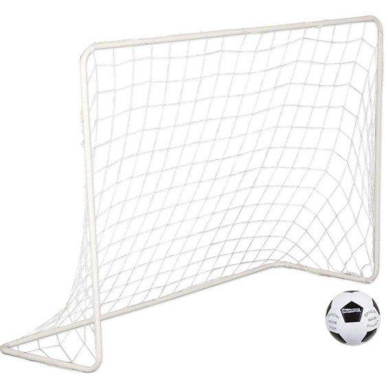 Megaventura Portería Metálica con Balón