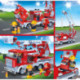 Juguettos Construcción Camión de Bomberos 290 Piezas