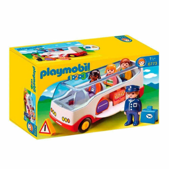 PLAYMOBIL 1.2.3 Autobús - 6773