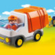 PLAYMOBIL 1.2.3. Camión de Basura - 6774
